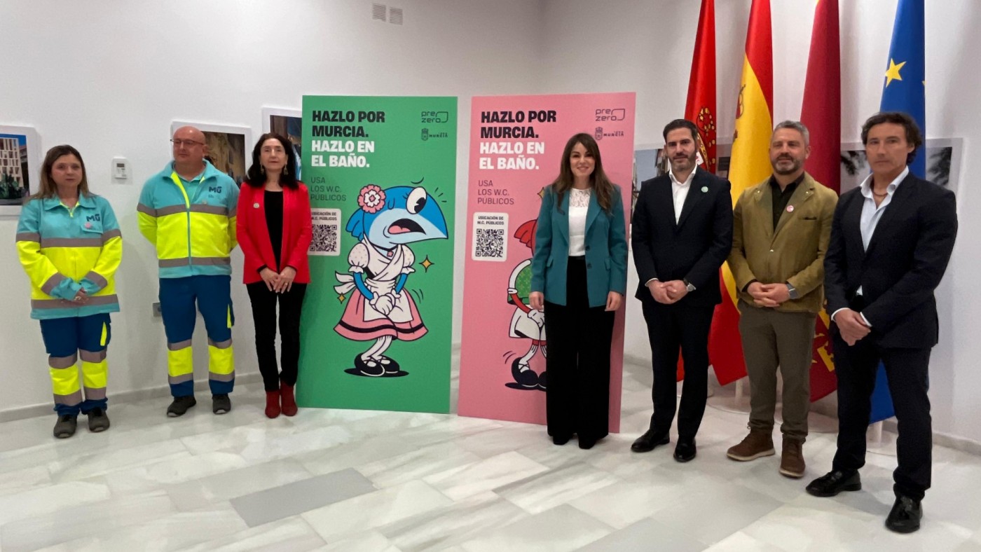 Murcia refuerza la limpieza en Fiestas de Primavera con más de 500 aseos portátiles geolocalizables por códigos QR