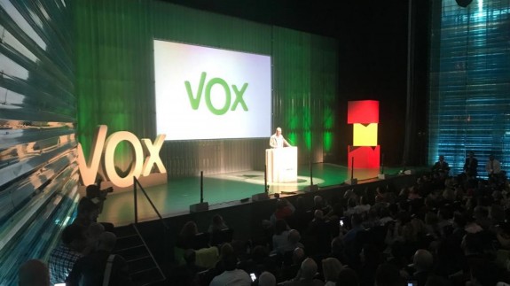 Acto de Vox hoy en Cartagena