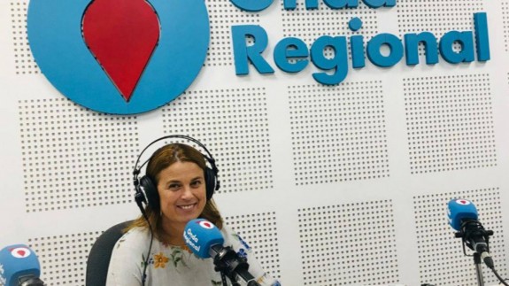 Cristina Valdés en una imagen de archivo de Onda Regional 