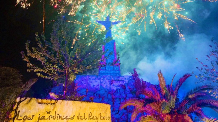Inauguración de los Jardines del Rey Lobo