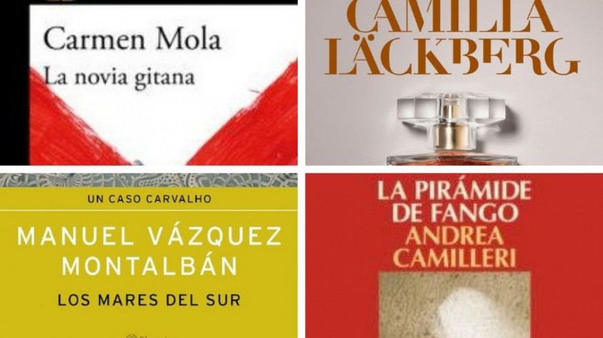portadas de los libros recomendados por Ángel Salcedo, novela negra
