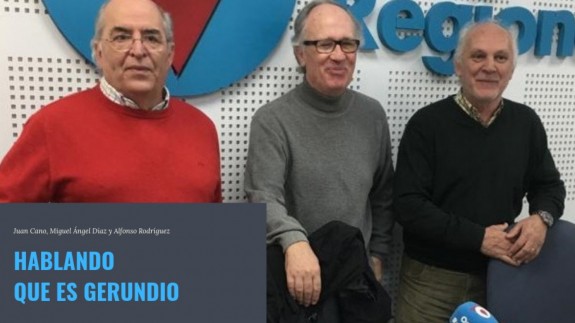 Los profesores Juan Cano, Miguel Ángel Díaz y Alfonso Rodríguez