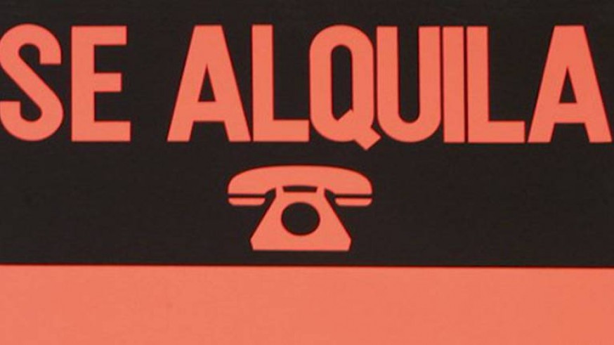 Cartel de alquiler. LIBREMERCADO.COM