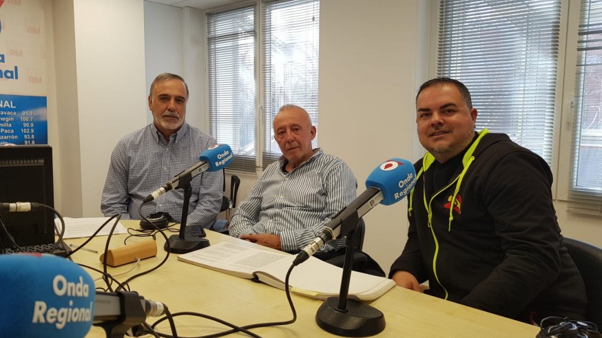 Paco Madrid, Salvador Inglés y Paco Hernández en Onda Regional 