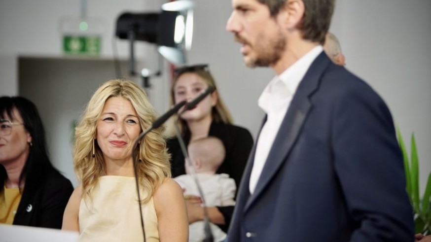 Yolanda Díaz celebra la unión política de la izquierda: "Vamos a ganar las elecciones generales"