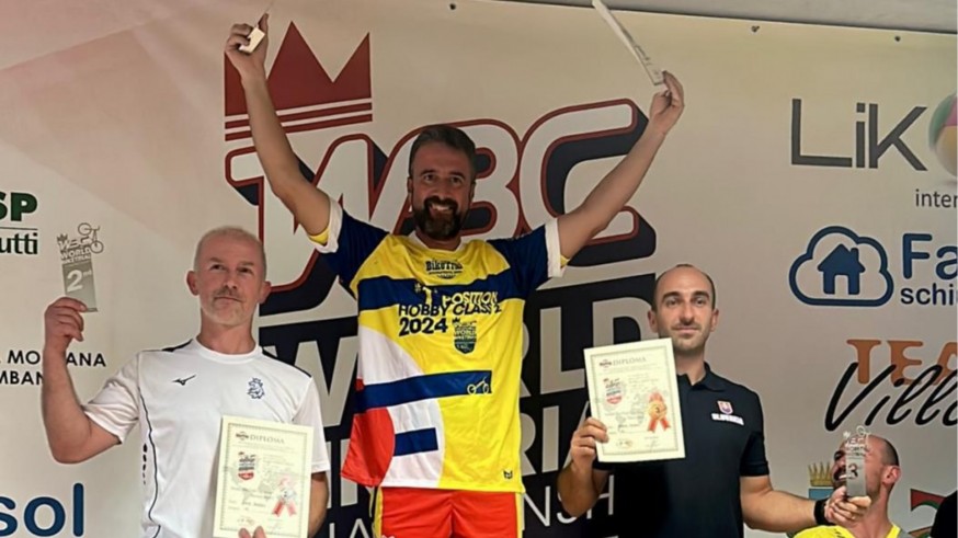 Raúl Martínez, campeón mundial de Bike Trial