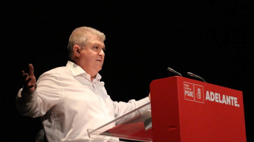 Vélez: "me presentaré a las primarias para ser candidato del PSRM-PSOE a la presidencia de la Comunidad Autónoma