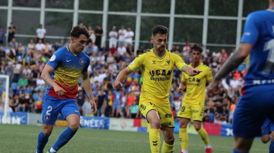El UCAM cae ante un Andorra de 2ªDivisión (1-0)