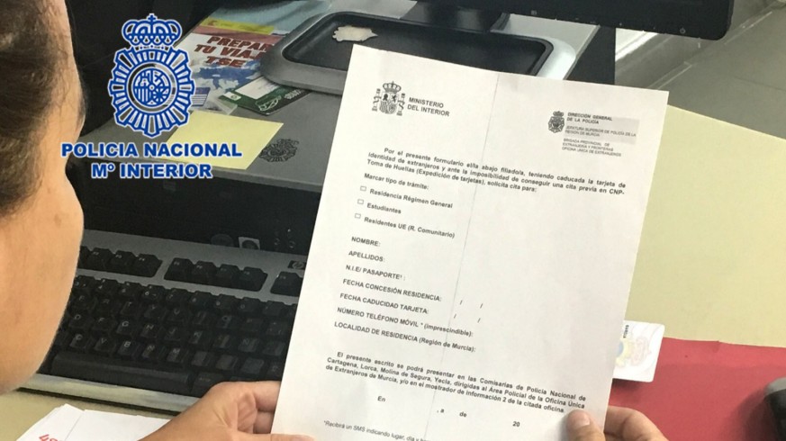 La Polic\u00eda crea un formulario de solicitud de cita previa ...