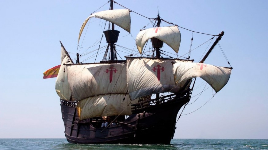 La Nao Victoria pasa la Navidad en el puerto de Cartagena