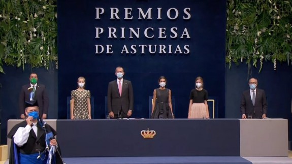 El rey Felipe VI en los Premios Princesa de Asturias