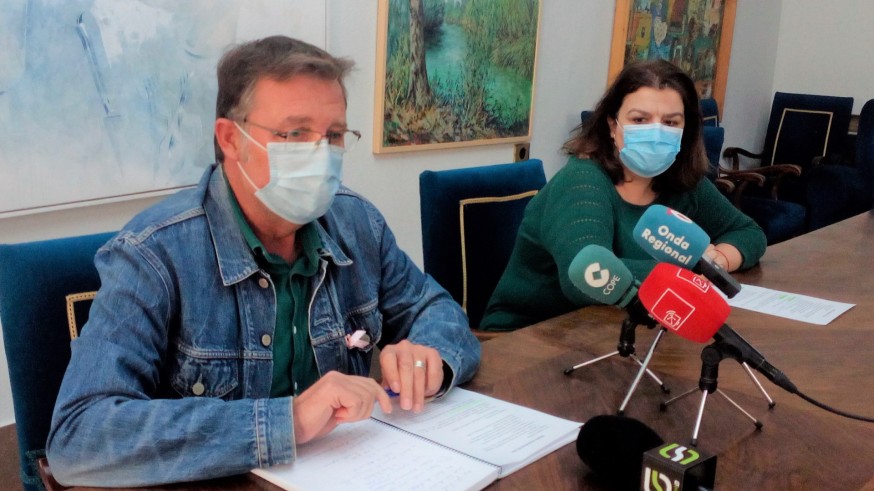 Rueda de prensa en la que se anunciaron las medidas