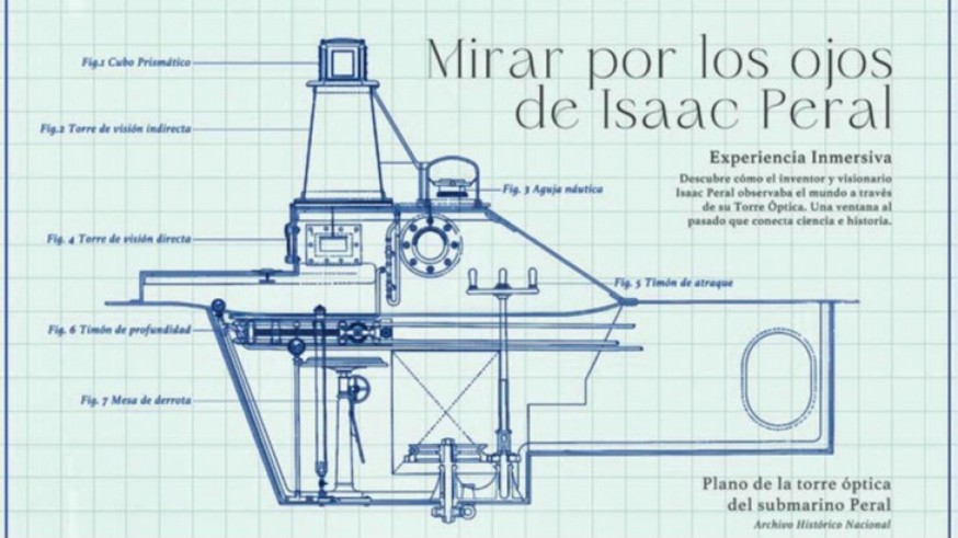 Este sábado podremos "mirar por los ojos de Isaac Peral"