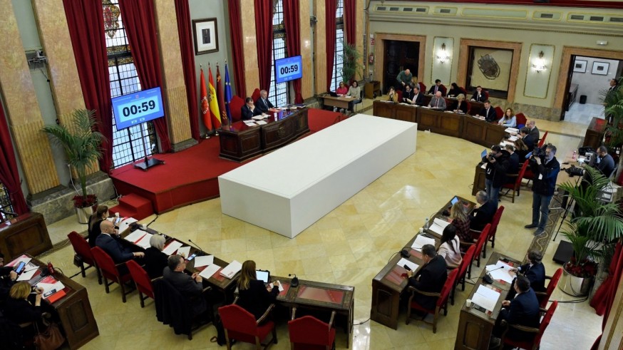 El ayuntamiento de Murcia asume un crédito de 21,5 millones para cubrir parte de la deuda de 2022