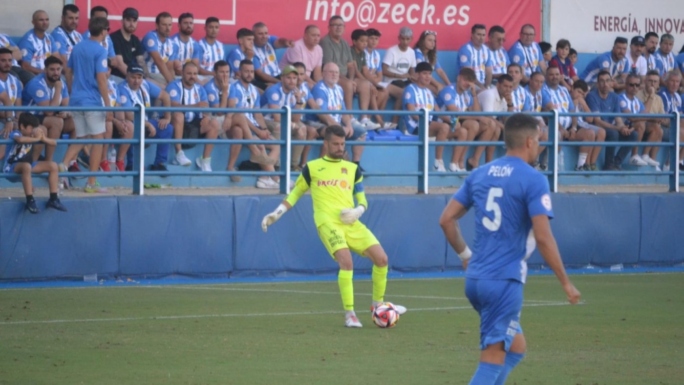 Iván Buigues, cien partidos y con el cerrojo echado