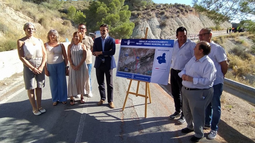 Medio millón para renovar la carretera muleña de Monteral