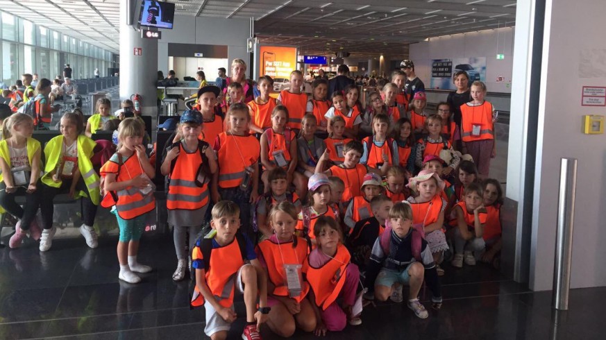 Los niños y niñas bielorrusos a su llegada a España