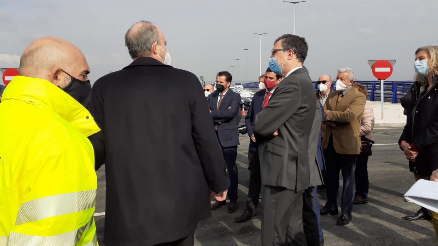 El alcalde de Murcia y Mario Gómez en un acto hoy