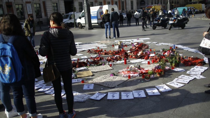 Acto contra la violencia de género