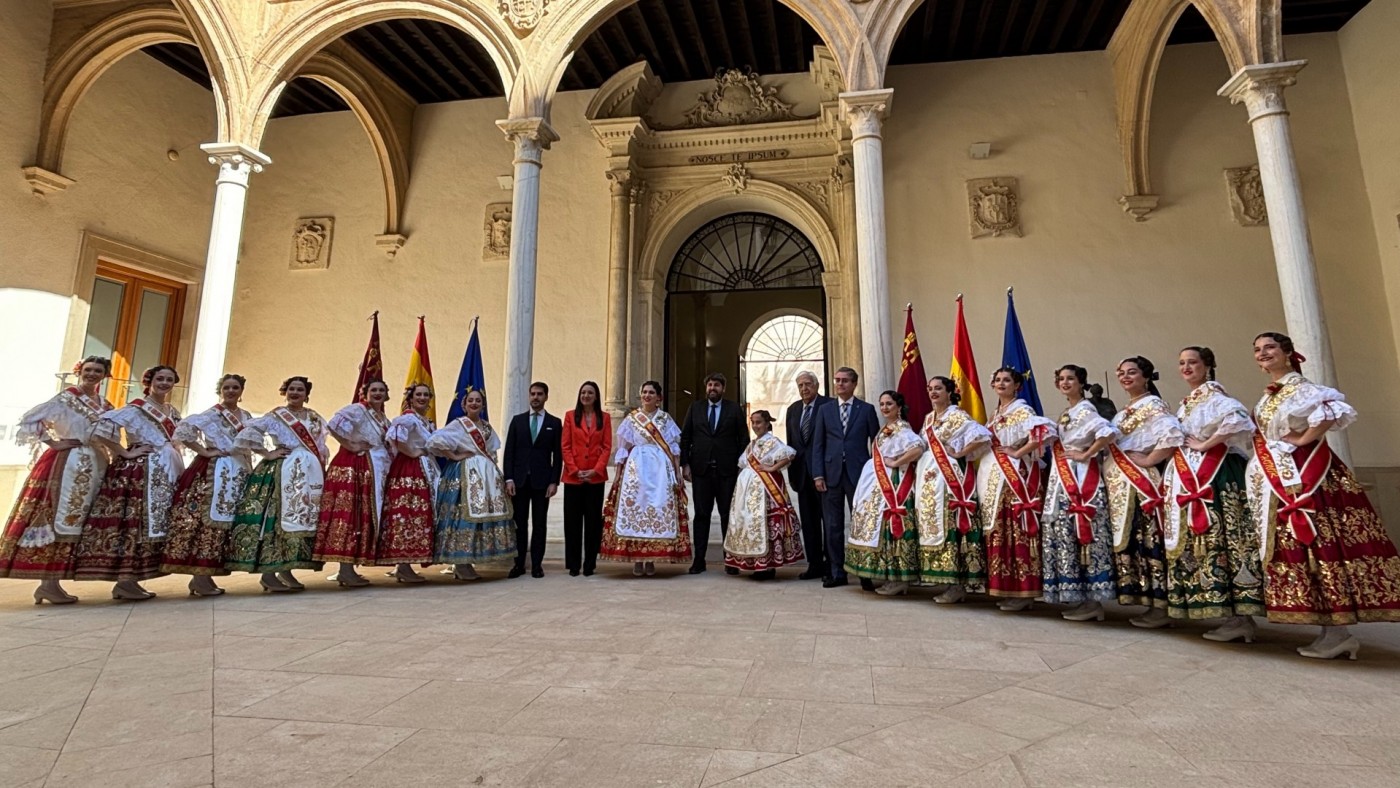 López Miras ensalza a las Reinas de la Huerta como embajadoras de Murcia y su tradición