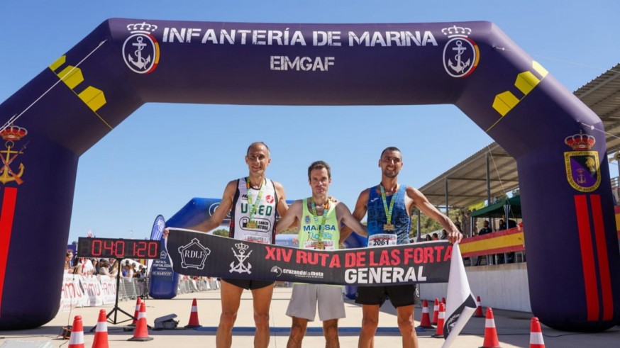 María del Carmen Martínez y Francisco González ganan la Ruta de las Fortalezas