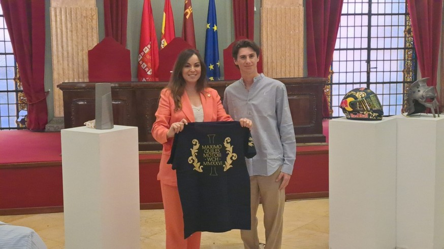 El campeón del mundo Máximo Quiles, embajador de su tierra