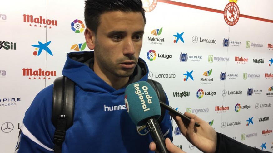 Javi Muñoz jugador del Lorca FC:"Tenemos que seguir peleando y levantarnos" 