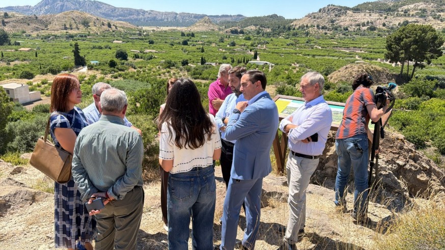 El Valle de Ricote estrena la red de 14 miradores "Entre palmeras y limoneros" para impulsar el turismo slow