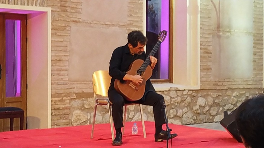 Àlex Garrobé, guitarrista participante en el II Festival Internacional de Guitarra Ciudad de Mula