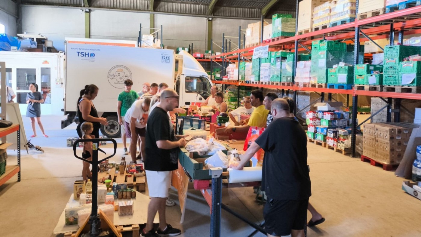 Alimentos para los huelguistas de las empresas auxiliares de Navantia