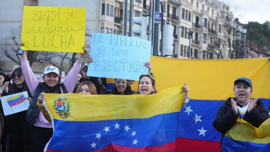 Los cinco presos españoles liberados en Venezuela llegan a España