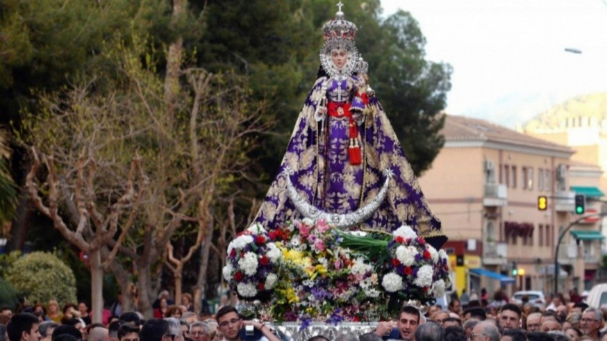 La lluvia podría condicionar la bajada de la Virgen de la Fuensanta