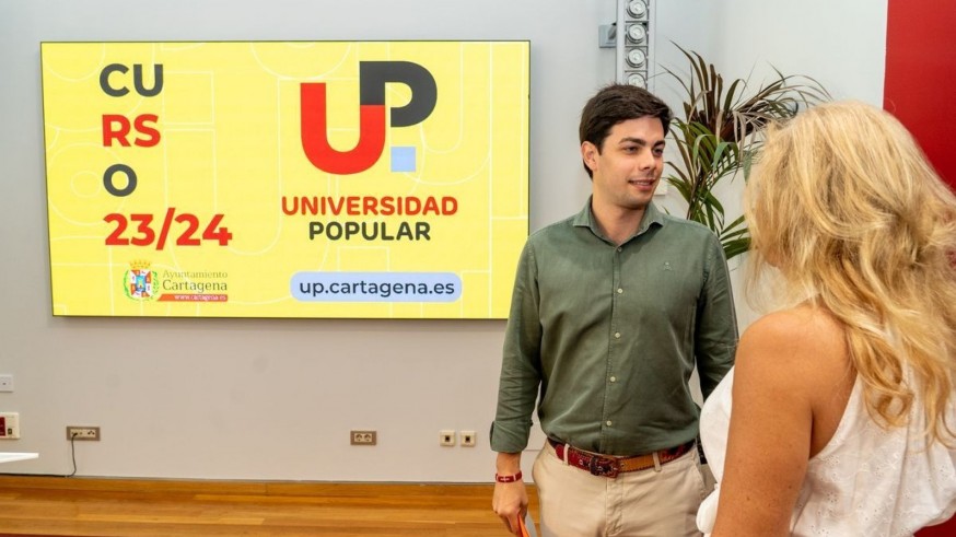 Cartagena. La Universidad Popular oferta más de 1.700 plazas