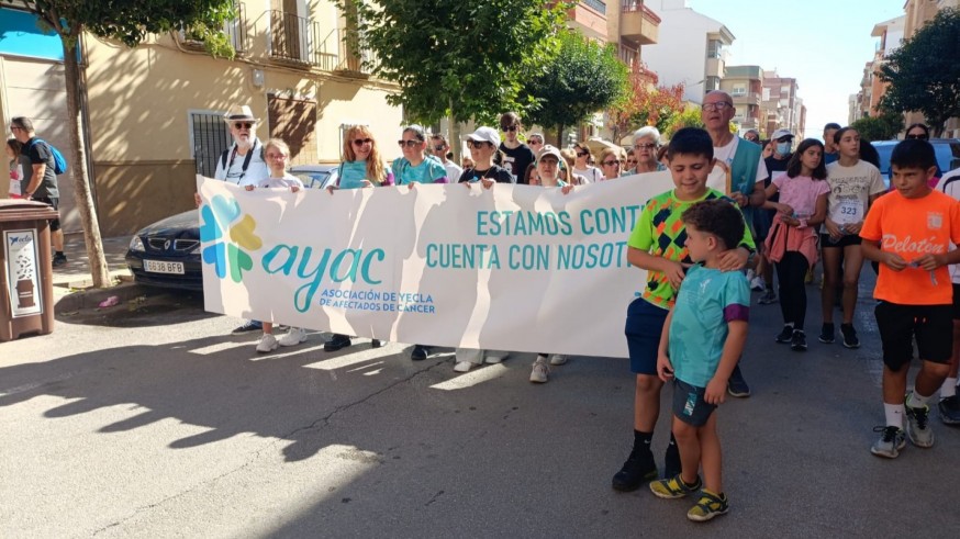 Yecla. XIII Marcha contra el cáncer