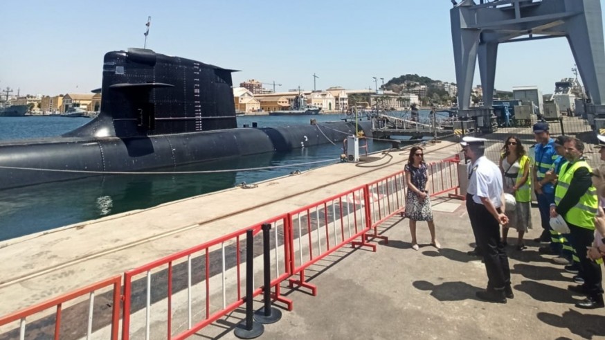 Navantia mantiene la entrega del submarino S-82 para finales de 2026