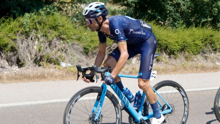 Valverde recupera sensaciones en la Vuelta a Burgos y acaba 3ª en Villarcayo