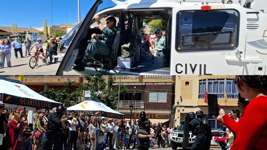 Los pachequeros se vuelcan con la Guardia Civil en su 182 aniversario