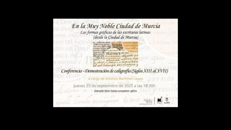 Noticias desde el Museo de la Ciudad. Caligrafía en directo