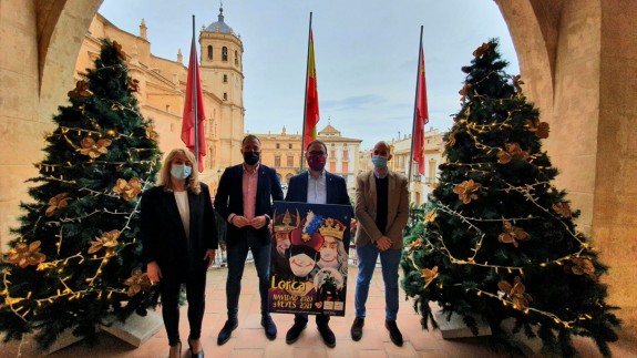 Presentación del programa navideño en Lorca 