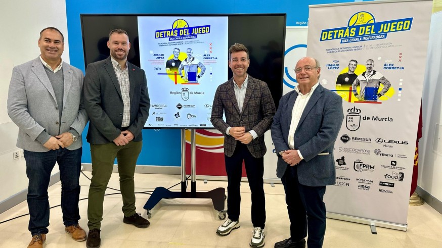 Alex Corretja y Juanjo López estarán en la charla "Detrás del Juego" el 26 de marzo