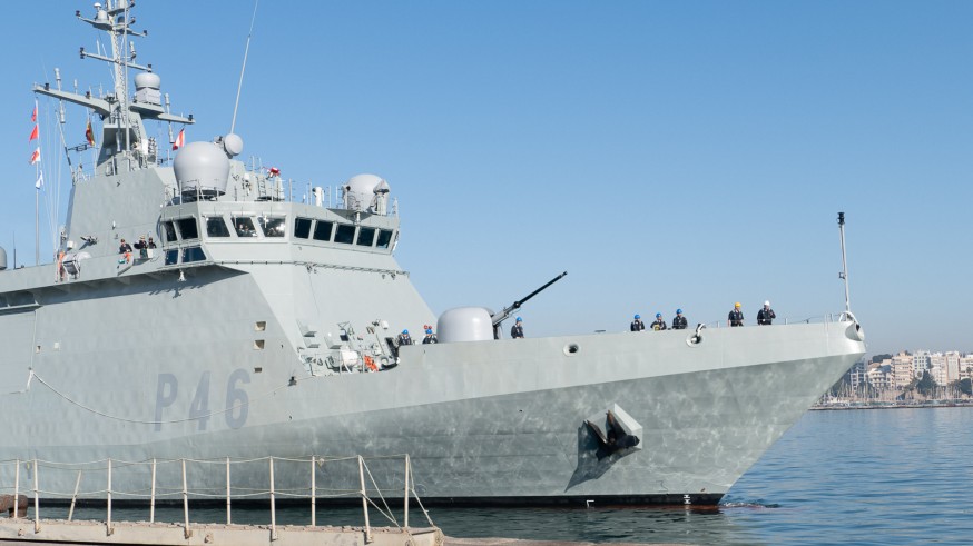 PLAZA PÚBLICA. El buque 'Furor' regresa este martes al puerto de Cartagena