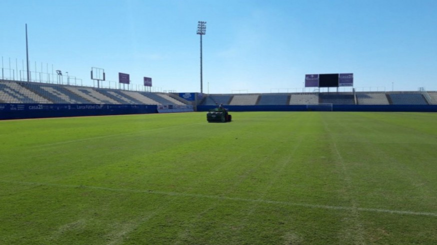 Estadio Artés Carrasco de Lorca. Twitter @DeportesLorca