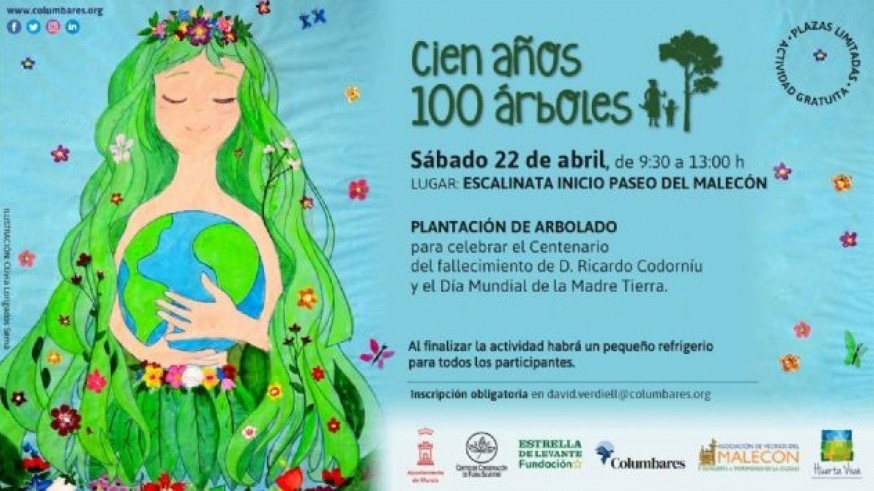 Un bosque en pleno centro de Murcia en honor a Ricardo Codorníu