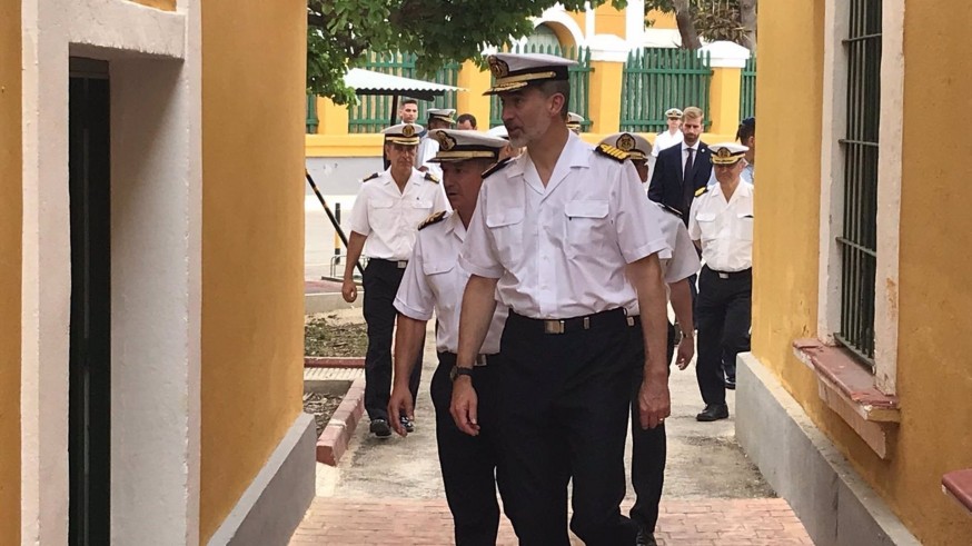 El Rey Felipe VI visitará el próximo lunes la Fuerza de Acción Marítima en Cartagena
