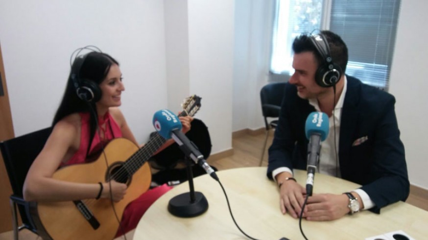 Isabel Martínez y Carlos Piñana en Onda Regional