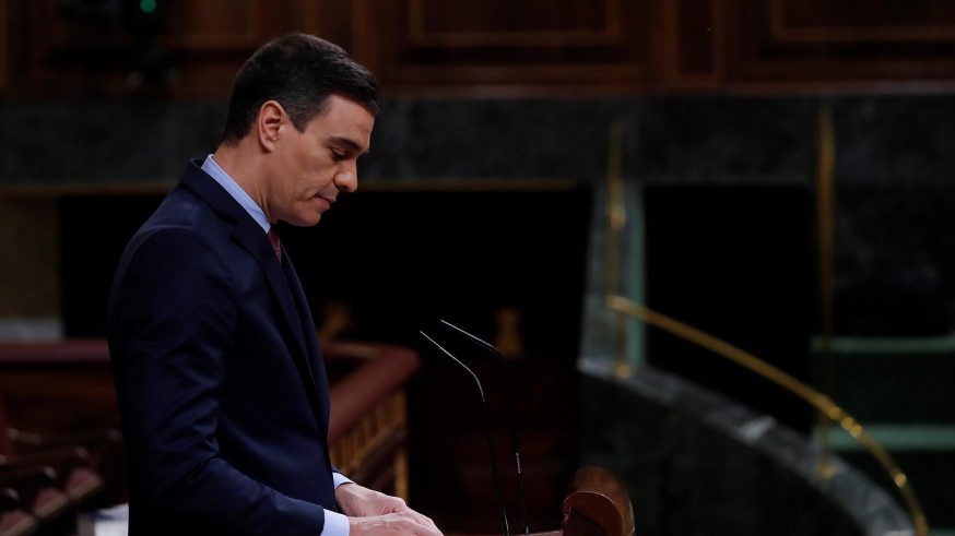 Pedro Sánchez en el Congreso