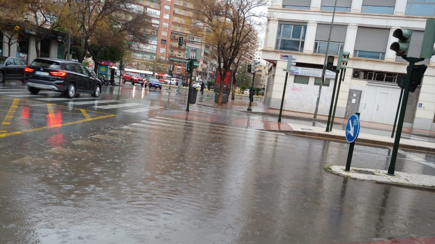 Aviso amarillo por lluvias de hasta 20 litros por metro cuadrado en toda la Región