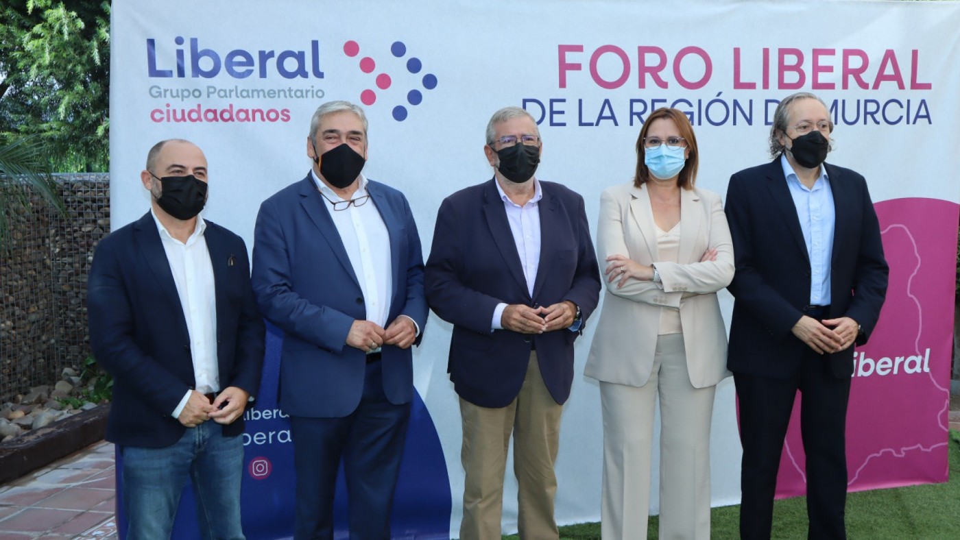 Girauta: "El espacio liberal sólo existe ahora en la Región de Murcia"