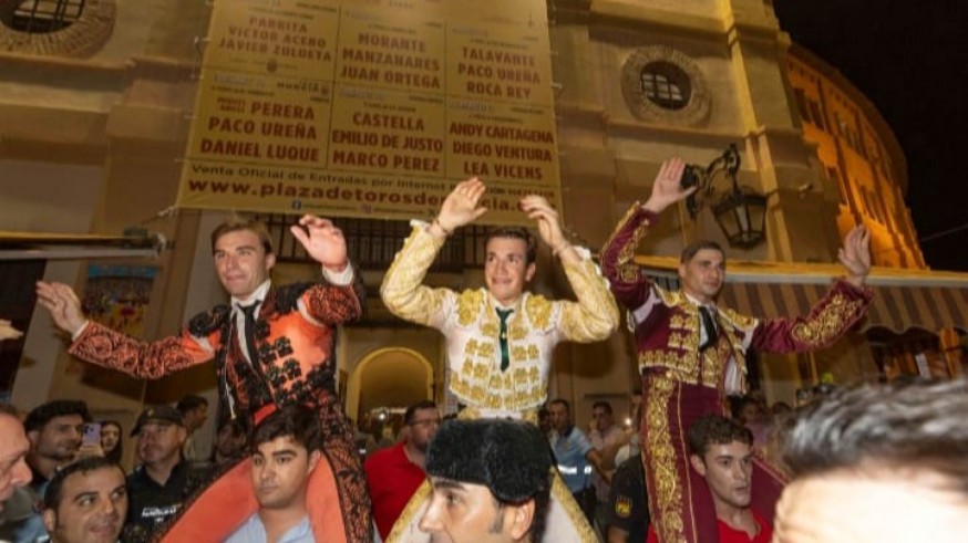 Emilio de Justo indulta en Salmanca