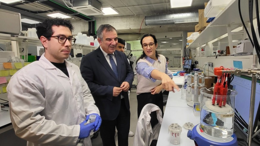 La UCAM desarrolla sensores para detectar nitratos en el Mar Menor y prevenir la eutrofización